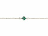 Griffe Rouge | Bracelet | Plaqué Or | Oxyde de Zirconium | Vert | 86300007_