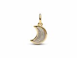 Pandora | Charm | Lune | Verre Irisé Pierre de Lune | 764275C01_