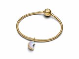 Pandora | Charm | Lune | Verre Irisé Pierre de Lune | 764275C01_
