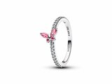 Pandora | Bague | Papillon | Oxyde de Zirconium | Rose | 194269C02_