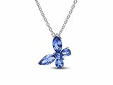 Pandora | Collier | Papillon | Cristal Bleu | 394232C01_