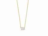 Loumya Gold "Or" | Collier | Or Jaune | Diamants de Synthèse | 0.980CT | IGI | AK9000A_
