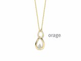 Orage | Collier | Plaqué Or | Oxyde de Zirconium | BB007_