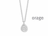 Orage | Collier | Argent | Oxyde de Zirconium | BB084_