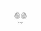 Orage | Boucles d'Oreilles | Argent | Oxyde de Zirconium | BB085_