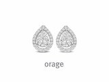 Orage | Boucles d'Oreilles | Argent | Oxyde de Zirconium | BB085_