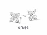 Orage | Boucles d'Oreilles | Argent | Oxyde de Zirconium | BB175_