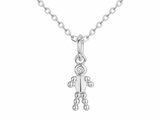 La Garçonne Diamant | Collier | Argent | Diamant 0.015ct | Petit Garçon | 20700073_