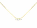 Loumya Silver | Collier | Plaqué Or | Oxyde de Zirconium | 76700073_