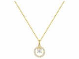 Loumya Silver | Collier | Plaqué Or | Oxyde de Zirconium | 76700239_