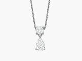 Diamants de Laboratoire | Collier | Or Blanc | Diamants de Synthèse | 0.900ct | AK9001U_