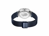 Bering | Homme | Quartz | Argenté Brillant | Milanais Bleu | 40MM | 14240-303_
