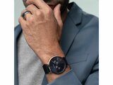 Bering | Homme | Quartz | Argenté Brillant | Milanais Bleu | 40MM | 14240-303_