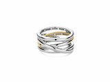 Ti Sento | Bague | Argent | Bicolore | Oxyde de Zirconium | 12384ZY_