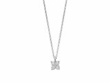 Loumya Gold "Or" | Collier | Or Blanc | Diamants 0.32ct | S901_
