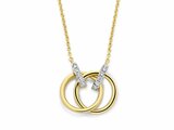 Loumya Gold "Or" | Collier | Or Jaune | Diamants 0.07ct | D25-088_