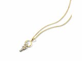 Loumya Gold "Or" | Pendentif | Or Jaune | Diamants 0.24ct | D25-084_