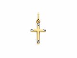 Loumya Gold "Or" | Pendentif | Or Jaune | Croix | 14.5x10mm | AH0076L_