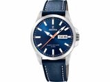 Festina | Homme | Quartz | Cuir | Bleu | 41mm | F20358/3_