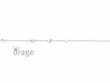 Orage Kids | Bracelet | Argent | Oxyde de Zirconium | Papillons | K3108_