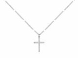 Loumya Silver | Collier | Argent | Oxyde de Zirconium | Croix | 70701153_