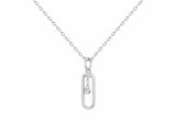 La Garçonne Diamant | Collier | Argent | Diamant 0.015ct | 20700079_