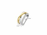 Ti Sento | Bague | Argent | Bicolore | Oxyde de Zirconium | 12422ZY_