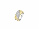 Ti Sento | Bague | Argent | Bicolore | Oxyde de Zirconium | 12410ZY_