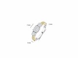 Ti Sento | Bague | Argent | Bicolore | Oxyde de Zirconium | 12044ZY_