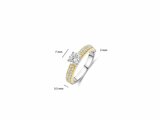 Ti Sento | Bague | Argent | Bicolore | Oxyde de Zirconium | 1795ZY_