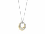 Ti Sento | Collier | Argent | Bicolore | Oxyde de Zirconium | 34119ZY_