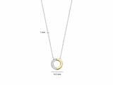 Ti Sento | Collier | Argent | Bicolore | Oxyde de Zirconium | 34120ZY_
