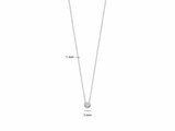 Ti Sento | Collier | Argent | Oxyde de Zirconium | 34124ZI_