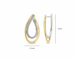 Ti Sento | Boucles d'Oreilles | Argent | Bicolore | Oxyde de Zirconium | 78051ZY_