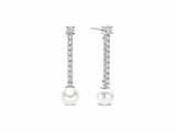 Ti Sento | Boucles d'Oreilles | Argent | Perles Synth. | Oxyde de Zirconium |  78070PW_