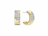 Ti Sento | Boucles d'Oreilles | Plaqué Or | Oxyde de Zirconium | 78053ZY_