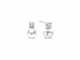 Ti Sento | Boucles d'Oreilles | Argent | Perles Synth. | Oxyde de Zirconium | 78060PW_
