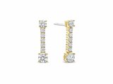 Ti Sento | Boucles d'Oreilles | Argent | Plaqué Or | Oxyde de Zirconium | 78074ZY_
