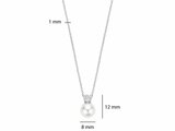 Ti Sento | Collier | Argent | Oxyde de Zirconium | 34125PW_