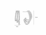 Ti Sento | Boucles d'Oreilles | Argent | Oxyde de Zirconium | 78069ZI_