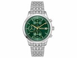 Hugo / Boss | Homme | Quartz | Acier Inoxydable | Vert | 41mm | 1514330_