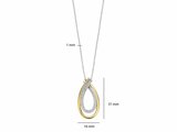 Ti Sento | Collier | Argent Bicolore | Oxyde de Zirconium | 34121ZY_