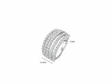 Ti Sento | Bague | Argent | Oxyde de Zirconium | 12425ZI_
