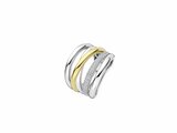 Ti Sento | Bague | Argent Bicolore | Oxyde de Zirconium | 12421ZY_