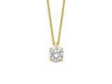 Diamants de Laboratoire | Collier | Or Jaune | Diamant Lab-Grown 0.51ct IGI | Lab163_