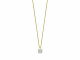 Diamants de Laboratoire | Collier | Or Jaune | Diamant Lab-Grown 0.51ct IGI | Lab163_