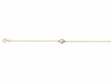 Loumya Steel | Bracelet | Laiton | Perle d'Eau Douce | 6mm | 76300406_