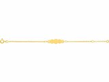 Loumya Gold "Or" | Bracelet | Identité Bébé | Or Jaune | 12+2cm | Personnalisable | 9KC21BBN_