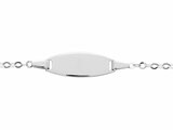 Loumya Gold "Or" | Bracelet | Identité Bébé | Or Blanc | 12+2cm | Personnalisable | 631013.1_