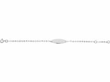 Loumya Gold "Or" | Bracelet | Identité Bébé | Or Blanc | 12+2cm | Personnalisable | 631013.1_